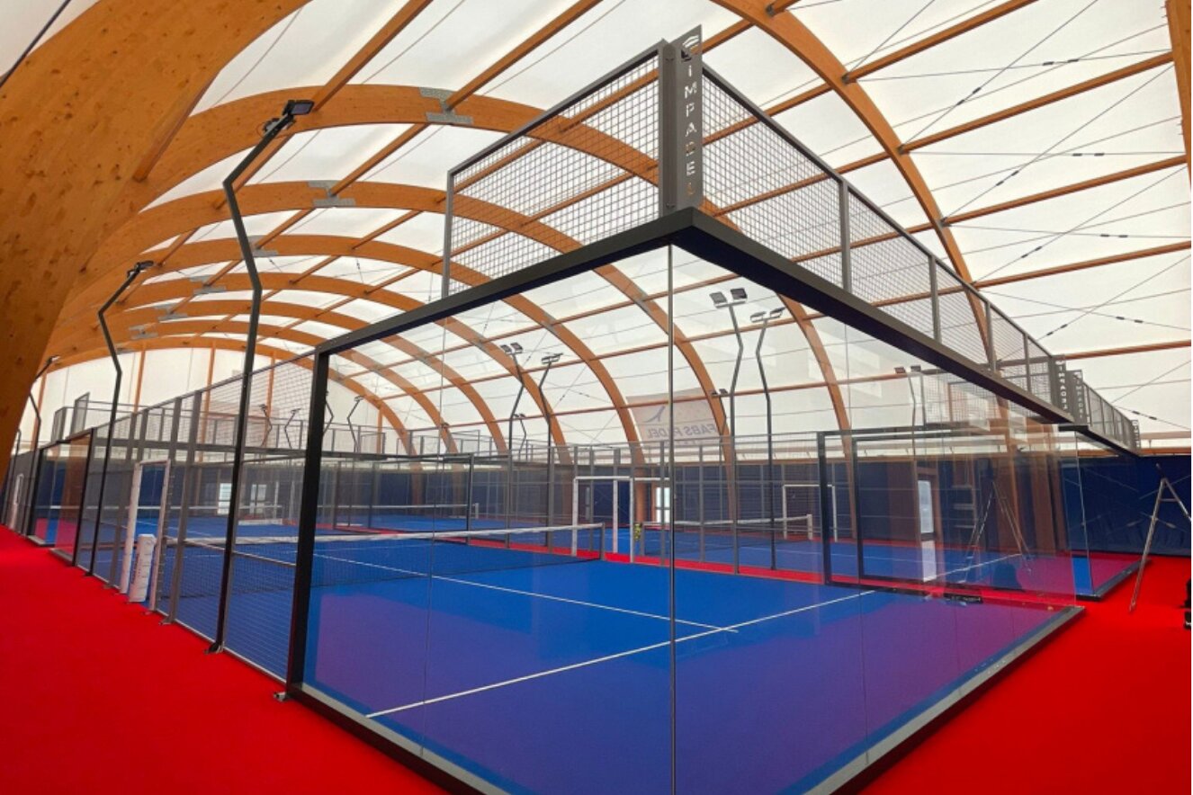 Acoperire teren padel velora.